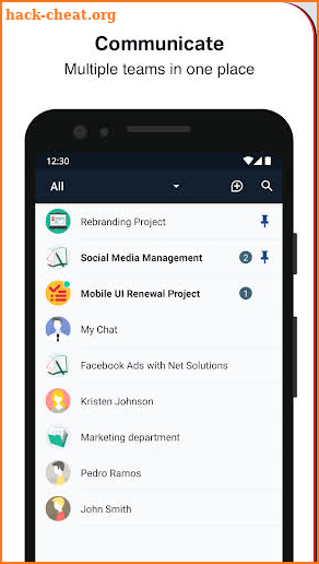 Chatwork - Business Chat App screenshot