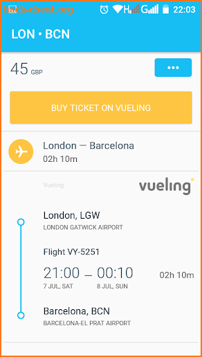 Cheap Air Tickets screenshot