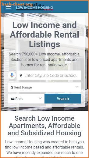 Cheap and Affordable Rentals screenshot