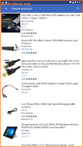Cheap computer & office equipment online shopping screenshot