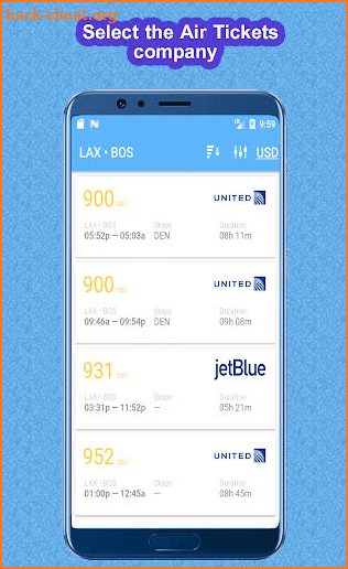 Cheap Flight Tickets screenshot