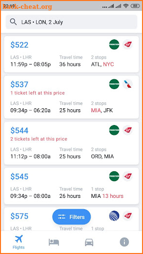 Cheap Flights screenshot