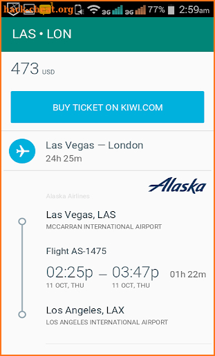 Cheap Flights and Airline Tickets screenshot