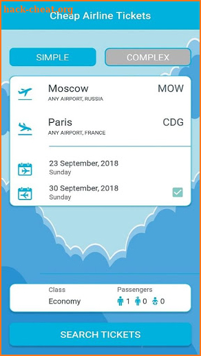 Cheap Flights and Hotel Booking screenshot