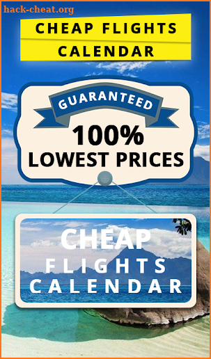 Cheap Flights Calendar screenshot
