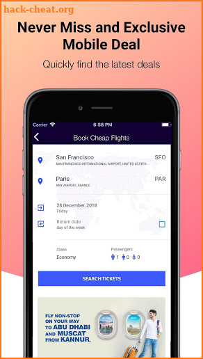 Cheap Flights - Fly at lowest prices screenshot