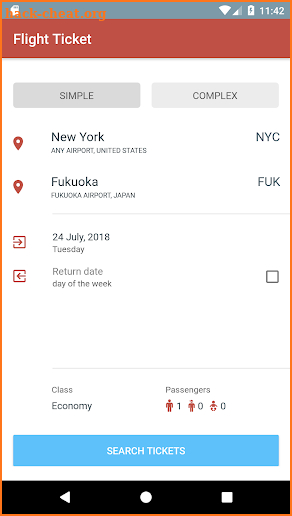 Cheap Flights Tickets App Compare and Scan Finder screenshot
