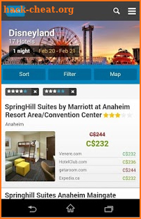 Cheap Hotels Motels Deals screenshot