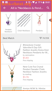 Cheap jewelry online shopping app screenshot