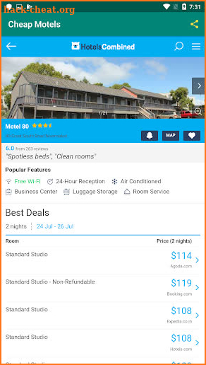 Cheap Motels screenshot