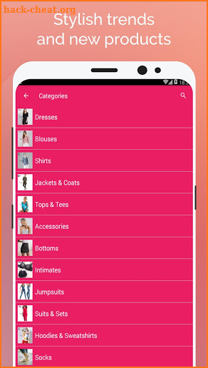 Cheap womens clothes shopping app screenshot