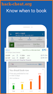 CheapOair: Cheap Flights, Cheap Hotels Booking App screenshot