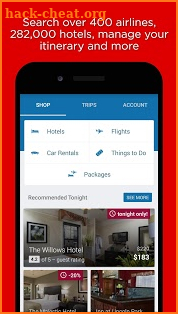 CheapTickets – Hotels, Flights, Events screenshot