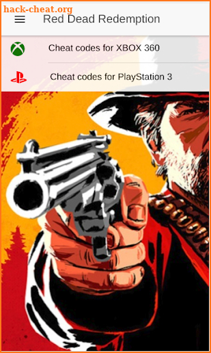 cheat code for Red Dead Redemption 2 screenshot