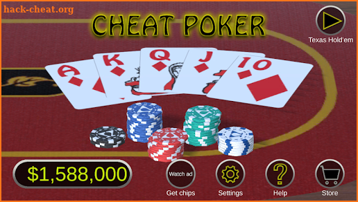 Cheat Poker screenshot