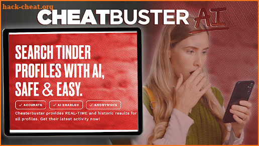 CheatBuster Discover a Cheater screenshot