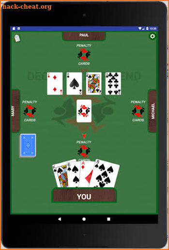 Cheating The Friend Card Game screenshot