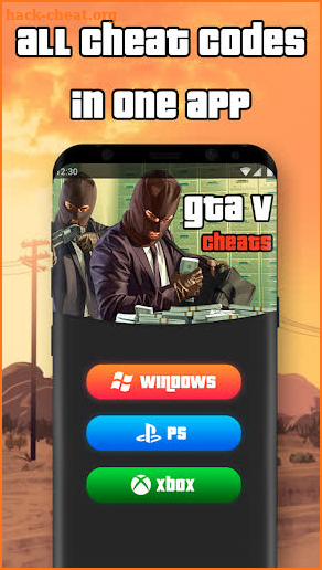 Cheats for GTA V screenshot