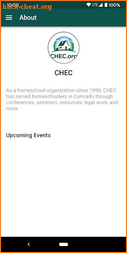CHEC Homeschool screenshot