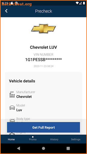 Check Car History for General Motors screenshot