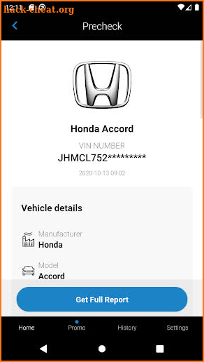 Check Car History for Honda screenshot