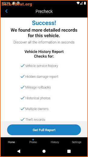Check Car History for Honda screenshot
