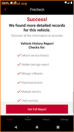 Check Car History For Nissan screenshot
