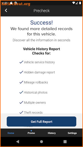 Check Car History for Subaru screenshot