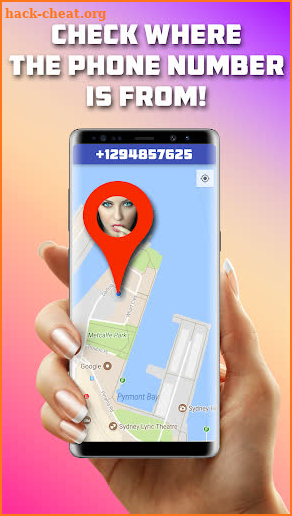 Check phone number location screenshot
