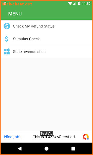 Check the status of my federal tax return screenshot