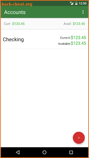 Checkbook Plus screenshot