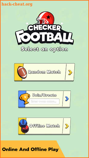 Checker Football screenshot