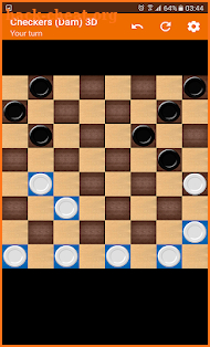 Checkers (Dam) 3D screenshot
