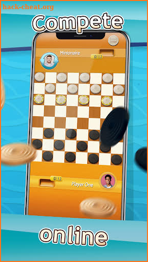 Checkers - Draughts Multiplayer Board Game screenshot