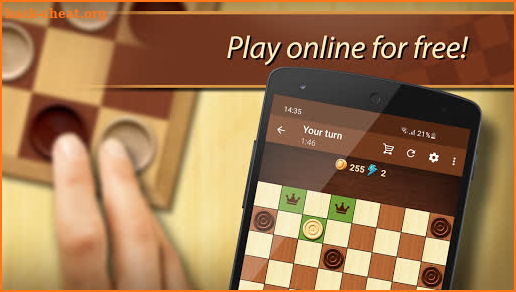 Checkers Online screenshot