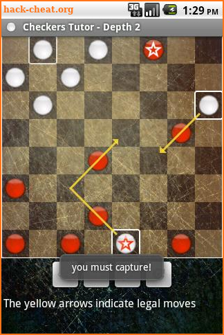 Checkers Tutor screenshot