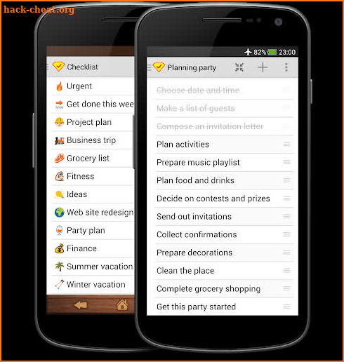 Checklist - get your things done with to-do lists! screenshot