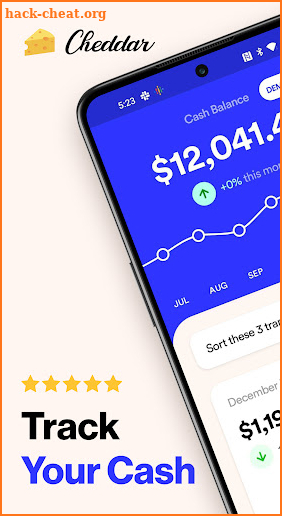 Cheddar: Track & Budget Money screenshot