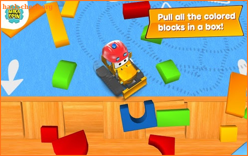 Cheerful Bull Dozer for kids screenshot