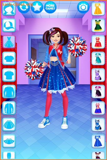 Cheerleader Dress Up For Girls screenshot
