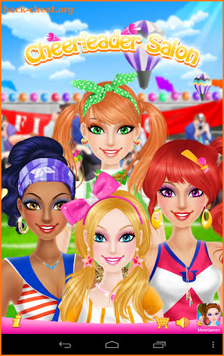 Cheerleader Salon screenshot