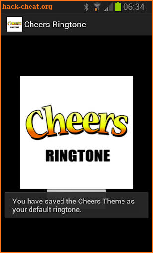 Cheers Ringtone screenshot