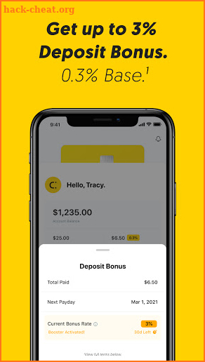 Cheese: Mobile Banking screenshot
