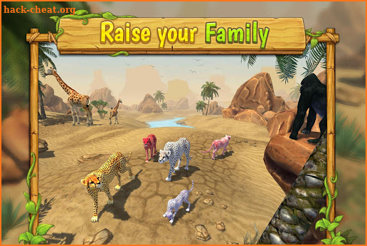 Cheetah Family Sim screenshot