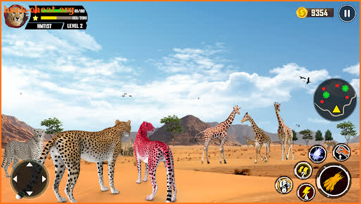 Cheetah Family Simulator Game screenshot