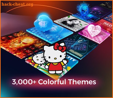 Cheetah Keyboard - Themes&GIF, Emoji, 3D Keyboard screenshot