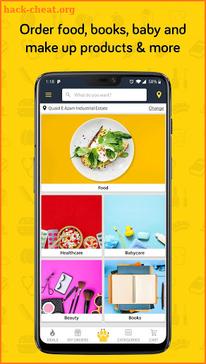 Cheetay - Online shopping and food delivery screenshot