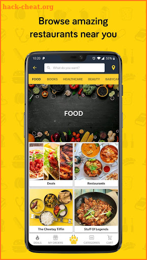 Cheetay - Online shopping and food delivery screenshot