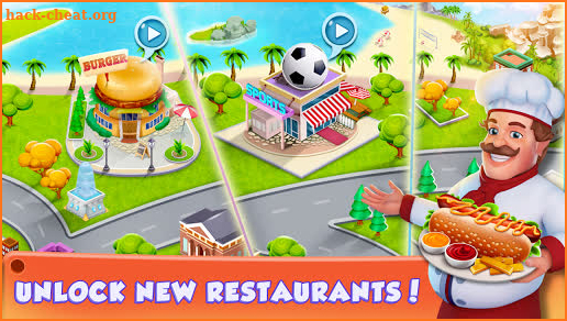 Chef Craze : Restaurant Cooking Game screenshot