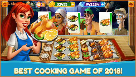 Chef Fever Kitchen Restaurant Food Cooking Games screenshot